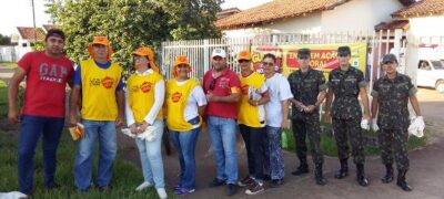 Prefeitura e 10º RCMec combatem a dengue em Caracol