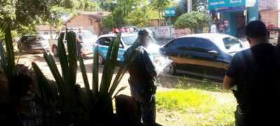 Carro roubado em Porto Mrtinho e recuperado em Bella Vista Norte Paraguai