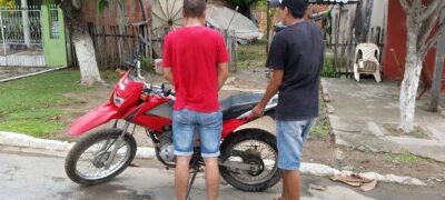 Polícia Civil recupera moto roubada recentemente em Porto Murtinho