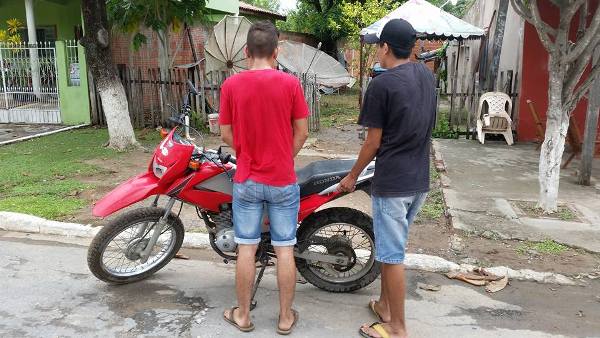 Polícia Civil recupera moto roubada recentemente em Porto Murtinho