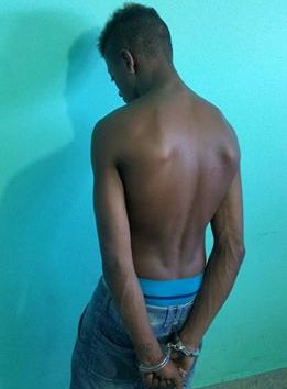 Menor que roubou Igreja em Porto Murtinho e preso pela PM