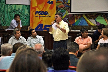 PSDB de MS lança pré-candidato em Ponta Porã e Naviraí durante encontros regionais