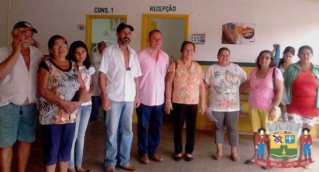 Prefeito Douglas Gomes participou da entrega de Prótese Dentaria