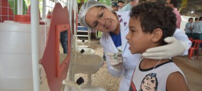 Prevenção do câncer de boca é tema de orintação na Caravana da Saúde de Jardim