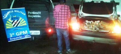 Polícia Militar do Boqueirão prende 123 kilos de maconha