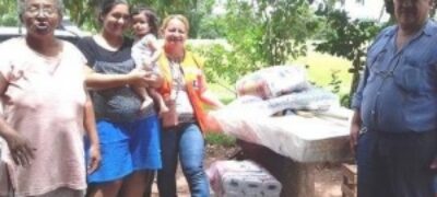 Com sol, prefeitura de Bela Vista começa reparos e entregam kits para famílias desabrigadas