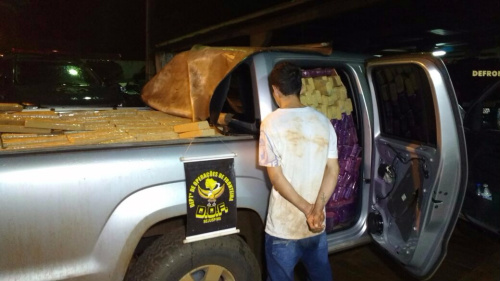 Em caminho para audiência, DOF aborda Amarok roubada com droga