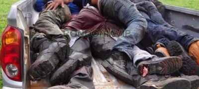 Policia mete balas em assaltantes