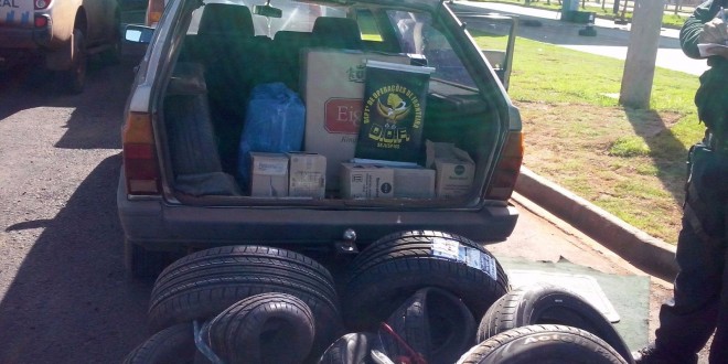 DOF realiza combate ao contrabando na região de Fronteira