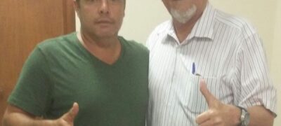 Deputado Zeca do PT recebe vereador Maykon da Silva que faz reivindicação