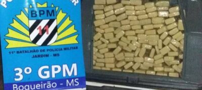 Polícia Militar de Boqueirão apreende 227 Kg de maconha