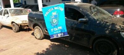 Polícia Militar de Bela Vista recupera carro roubado