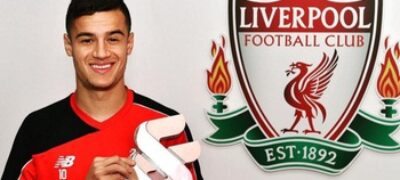 Philippe Coutinho é escolhido o melhor jogador do Liverpool em março