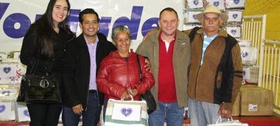 LBV e prefeitura entregam cobertores para famílias ribeirinhas de Bela Vista/MS