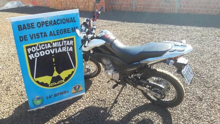 Maracaju: PRE BOP Vista Alegre recupera motocicleta furtada na capital