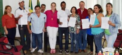 Prefeito de Bela Vista empossa novos agentes de saúde