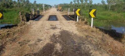 Porto Murtinho: Governo do Estado investe R$ 1,2 milhão para recuperação da MS-195 da Ingazeira