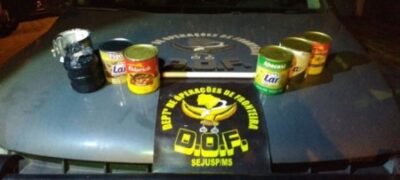 DOF apreende cocaína em latas de doce e feijoada em Corumbá