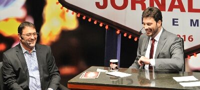 Danilo Gentili comanda o lançamento do 6º Prêmio MS Industrial de Jornalismo da Fiems