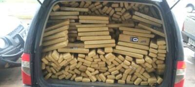 Polícia Militar do Distrito de Boqueirão apreende 563,200 Kg de maconha e prende traficante