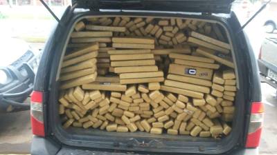 Polícia Militar do Distrito de Boqueirão apreende 563,200 Kg de maconha e prende traficante