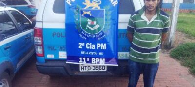 Policia Militar prende sequestrador em Bela Vista