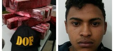 Goiano é preso com Maconha na Fronteira