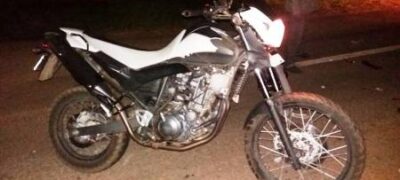 PM do Alto Caracol prende moto roubada
