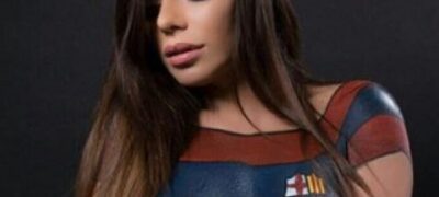 Suzy Cortez pinta o corpo em homenagem sexy à Olimpíada. Confira!