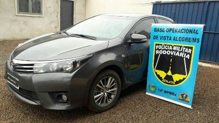 Maracaju: PRE BOP Vista Alegre recupera veículo roubado no estado do Rio Grande do Sul