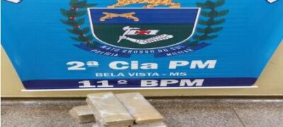 Adolescente e presa pela PM de Bela Vista com 11 quilos de Maconha