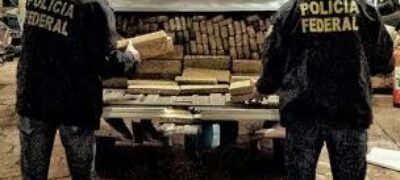 Polícia Federal prende quatro com mais de 1,7 mil quilos de maconha