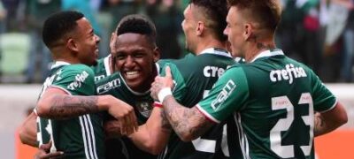 Palmeiras cumpre lição de casa, assegura a ponta e pressiona o Fla