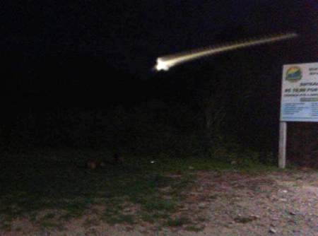 2016: Clarão no céu de Bodoquena assusta moradores no Dia da Independência