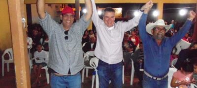 Mega reunião do candidato a prefeito Jair Bispo