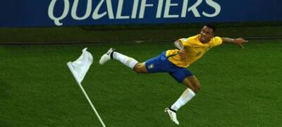 “Incansável”, Gabriel Jesus celebra gols com camisa 9 da Seleção