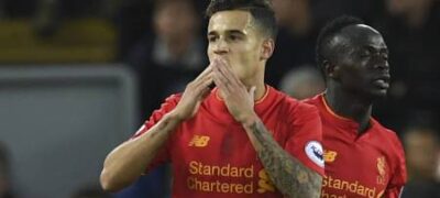 Com golaço de Coutinho, Liverpool vence West Brom e dorme em segundo