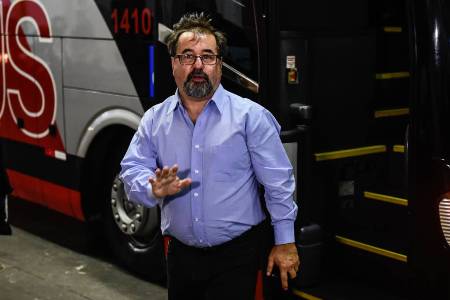 Marco Aurélio se incomoda com pergunta sobre zona de rebaixamento