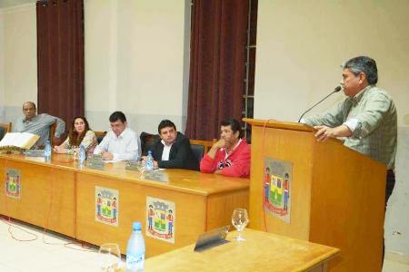 Prefeito eleito Reinaldo Piti participa da sessão da Câmara de Bela Vista