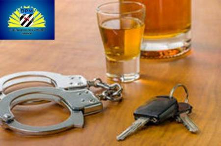 PM encaminha quatro condutores à Delegacia por dirigir sob o efeito de álcool durante o fim de semana