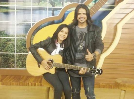 Kamilly Martins e atração no Programa Meu Mato Grosso do Sul