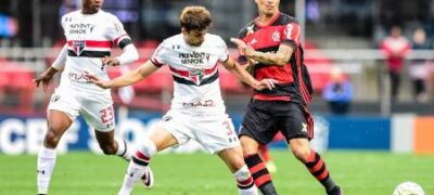 São Paulo empata com Flamengo, e Palmeiras pode abrir três pontos
