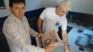 Polícia Militar devolve jornais em Antônio João