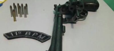 PM de Porto Murtinho apreende arma de fogo após mulher ameaçar tirar sua própria vida