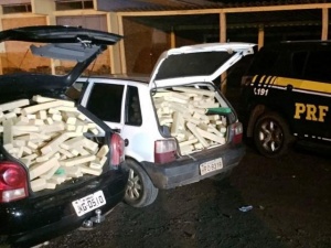 Polícia encontra 678 kg de droga em carros deixados por “cavalo doido”