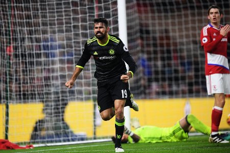 Diego Costa marca, Chelsea vence e ultrapassa Liverpool na liderança