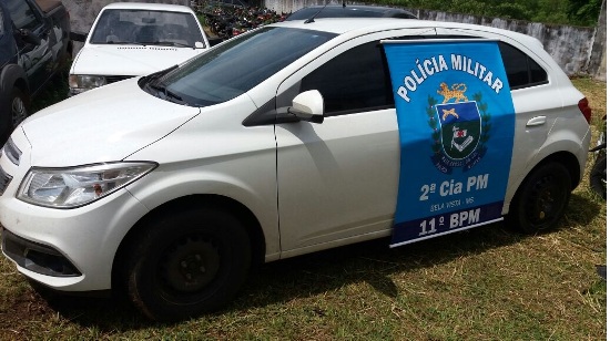 PM de Bela Vista apreende veículo roubado em Cuiabá