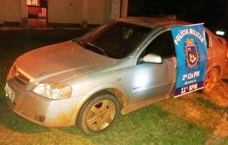 Homem que fugiu com a filha e preso pela PM em Bela Vista