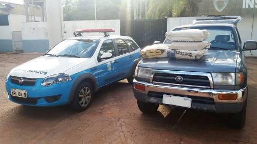 Polícia Militar do Distrito de Boqueirão apreende 85 quilos de maconha e prende mais um traficante