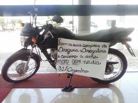 Compre na Drogaline e concorra ao sorteio de moto Zero KM